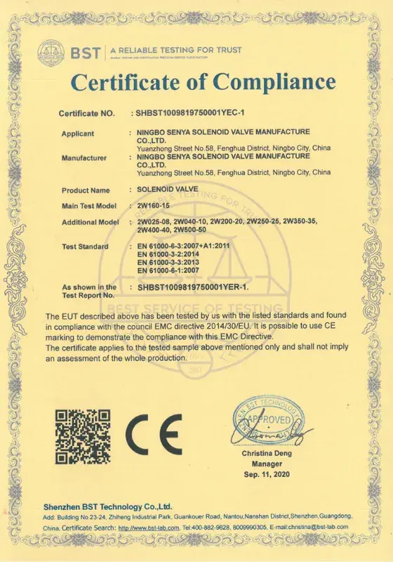Certificación CE