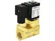 Válvula solenoide de latón de 2/2 vías, Serie PU225