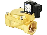 Válvula solenoide de latón de 2/2 vías, Serie 0927