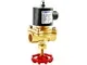 Válvula solenoide de latón de 2/2 vías, Serie 2WM