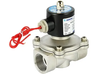 Válvula solenoide de 2/2 vías de acero inoxidable, Serie 2S