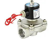 Válvula solenoide de 2/2 vías de acero inoxidable, Serie 2S