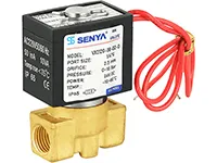 Válvula solenoide de latón de 2/2 vías, Serie VX2120