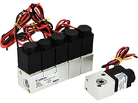 Válvula solenoide de 2/2 vías de hierro fundido, Serie 2VM