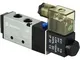 Válvula solenoide de aluminio de 5/2 vías, Serie V4