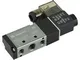 Válvula solenoide de aluminio de 5/2 vías, Serie V4