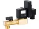 Válvula solenoide de latón de 2/2 vías, Serie SYPT
