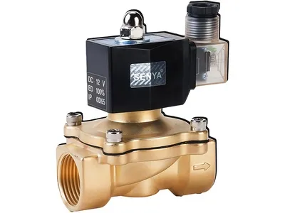 Válvula solenoide de latón de 2/2 vías, Serie 2W