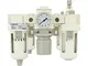 Unidad de filtración, regulación y lubricación (unidad FRL), Serie AC